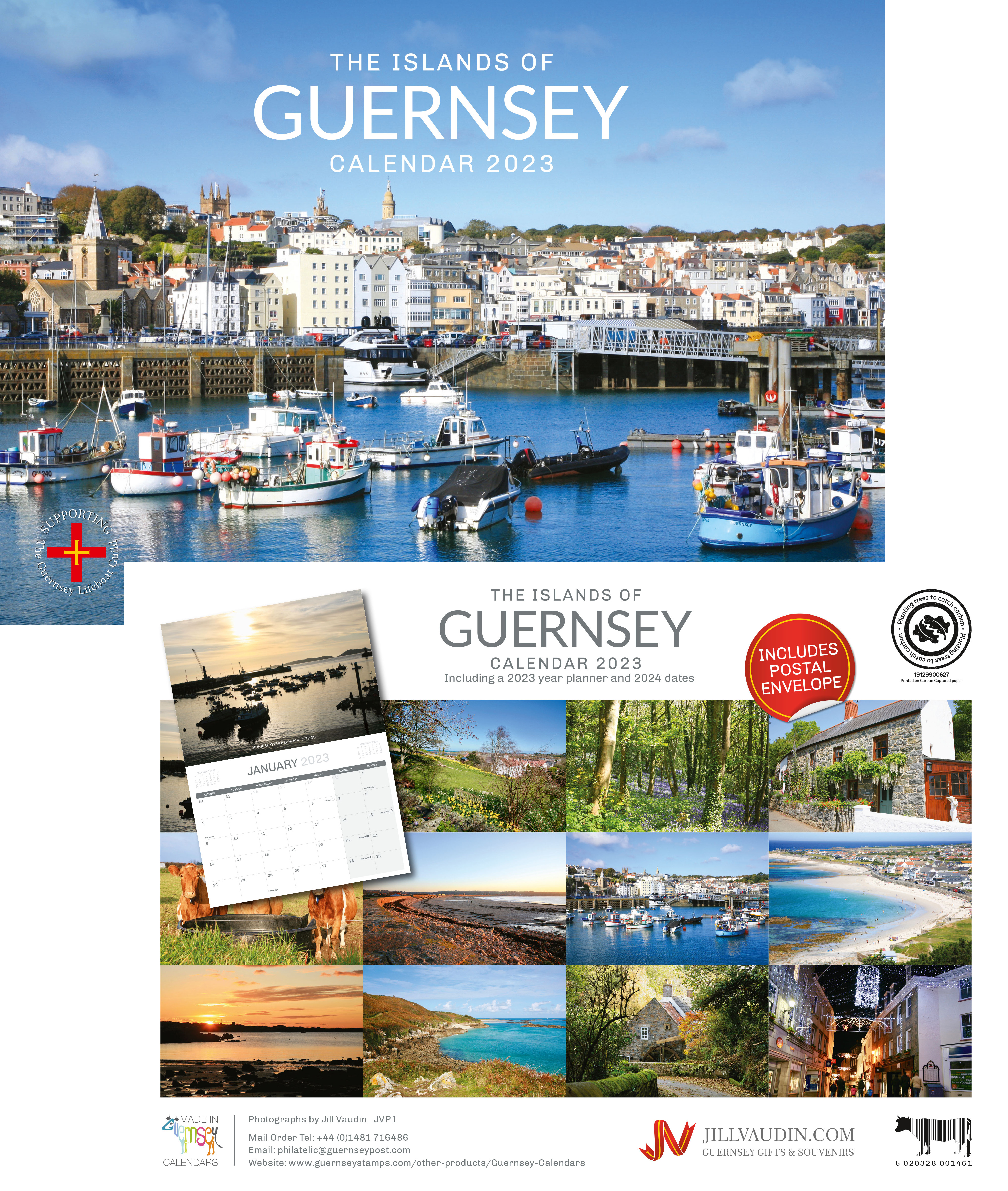 Guernsey A4 Calendar 2023